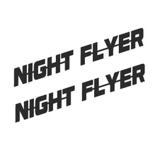Load image into Gallery viewer, Night Flyer Stickers