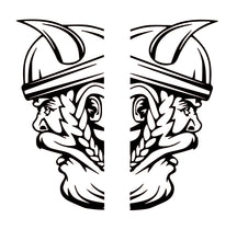 Load image into Gallery viewer, Viking Head Stickers