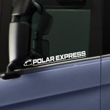 Load image into Gallery viewer, POLAR EXPRESS-Side windows Stickers
