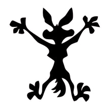 Load image into Gallery viewer, Wile E Coyote Hitting Wall vinyl decal
